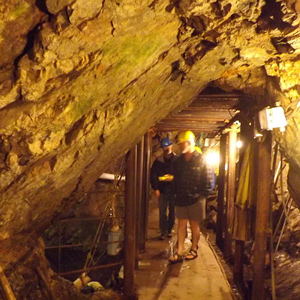 Crystal Gold Mine Tours - School Tours - Historical California Gold Rush - 1800 Gold Mine - Hand Steels - Single Jack Hammer - Quartz Gold Mine - Authentic Gold Mine - Wallace Idaho - Kellogg Idaho - Underground Gold Mine